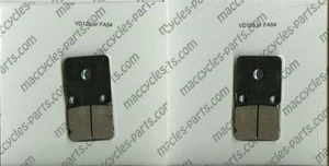 Pastillas de freno de disco Daelim NS125 DLX/III Trans Eagle 2001-2006 delanteras y traseras (2 juegos) - Imagen 1 de 1
