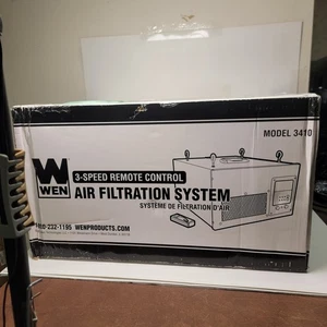 Sistema de Filtración de Aire Wen Control Remoto de 3 Velocidades Elimina Filtro Polvo Taller - Imagen 1 de 8