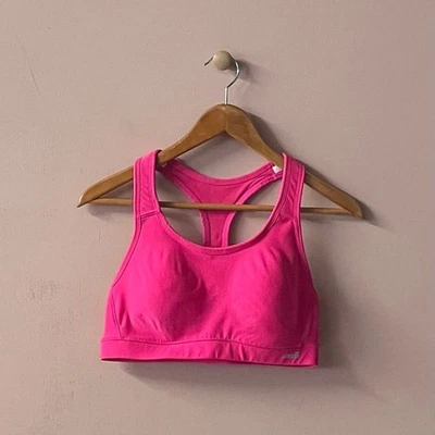 Avia Hot Pink Sports Bra Size L GUC - Image 1 of 4