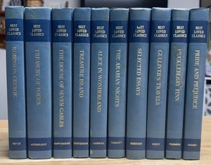 Best loved classics set of 10 HB vintage books - Picture 1 of 7