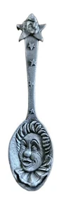 E Vincent 1989 Gallo Pewter Spoon Clown 4" - Picture 1 of 2
