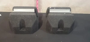 2 Mini Split AC Condenser Floor Mounting Base Kit Rubber Anti Vibration Pads - Picture 1 of 11