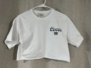 Coors Banquet Crop Top - Women’s Small Top - Coors Beer - Women’s Crop Top - Picture 1 of 4