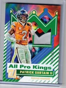 Parche Panini Donruss Patrick Surtain II 2025 3 colores All Pro Kings #069/100 - Imagen 1 de 1