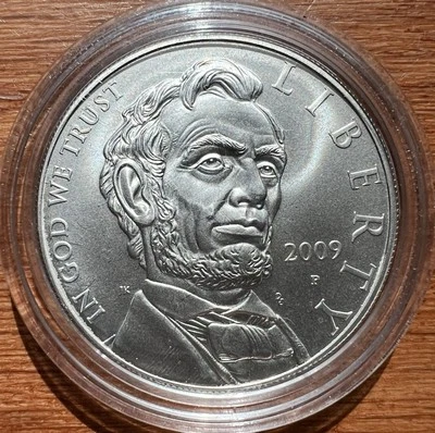 2009-P Abraham Lincoln 🪙 Proof Silver Dollar 💎 U.S. Mint Commemorative ✨ - Image 1 of 2