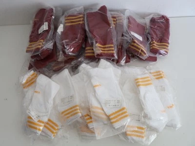Lote de trabajo X38 Motherwell FC niños bebés calcetines vintage años 80/90 talla mini L - Imagen 1 de 4