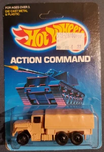 Vintage 1986 Hot Wheels Troop Convoy Action Command 9379 Unpunched - Picture 1 of 8