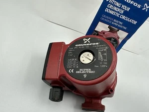 Grundfos UPS15-60 130 Selectric Pump - Red (96281473) - Picture 1 of 5