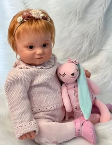 "24"" Auténtico Nuevo Maddie por Bonnie Brown 10+ lb artista renacido Peg Spencer" - Imagen 1 de 17