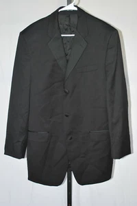 Chaqueta de traje de lana negra Ralph Lauren para hombre talla 40L - Imagen 1 de 5