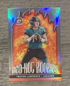 Trevor Lawrence 2021 Donruss Optic Red Hot Rookies #RHR-1 Jacksonville Jaguars - Picture 1 of 2