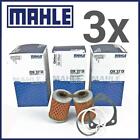 3X Mahle Filtro Olio Ox 37D Per Bmw R 100 S