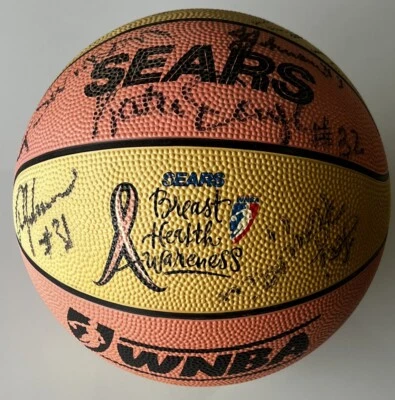 WNBA Basketball Signed Autographed Basketball - 15 Autographs - Sears Spalding - Image 1 of 4
