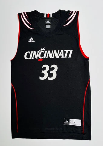 Adidas Cincinnati Bearcats #33 Men's Small Big East Alternate Basketball Jersey Cover