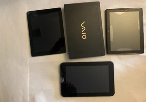 4 Item Lot: Apple Ipad A1458 4th Generation Toshiba Le Pan Tablet Laptop, Broken - Picture 1 of 7