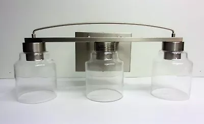 Vendana 20.5" 3 Light Brushed Nickel Vanity Light #37528 - Image 1 of 3