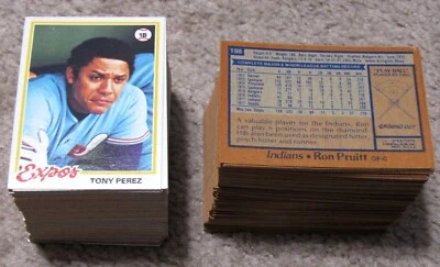 1978 Topps Baseball (Cards 1 - 200) (Pick Choose Complete) - Image 1 of 2