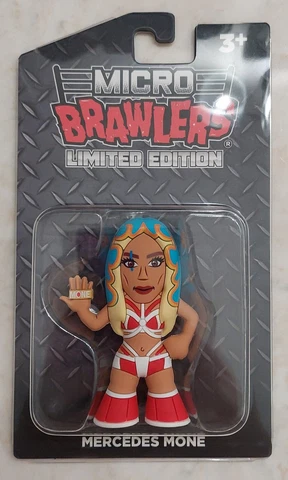 Mercedes Mone - Limited Edition Micro Brawler Figure - Pro Wrestling Tees Cover