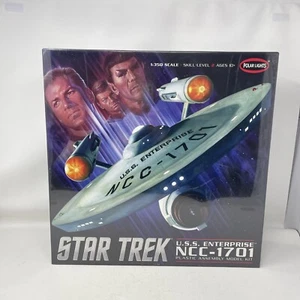 Polar Lights 880 Model Kit Star Trek USS Enterprise NCC-1701 1:350 Scale New - Picture 1 of 16