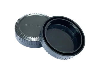 2X Fuji X Objektivdeckel hinten passend für alle Fujifilm X Mount Kamera Objektive Back Cap - Bild 1 von 4