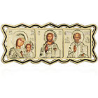 Icon Car Badge Triptych GM Von Kazan - Jesus - Nicholas Christian 11328