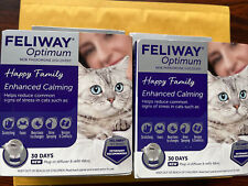 FELIWAY OPTIMUM 30 DAY STARTER KIT Plug In With A 48 Ml Refill. 2 Boxes