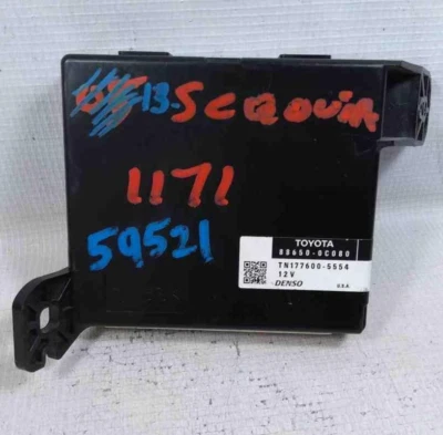 Toyota Sequoia TMP 2013 módulo de temperatura frontal chasis caja cerebral 8650-0C080 Foto 1 de 4