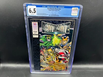 1993 Image/Valiant Comics Deathmate Black #nn CGC 6.5 WHITE Pages - Image 1 of 2