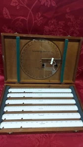 Vintage Tachymeter Plotting Set Made In England. - Picture 1 of 7