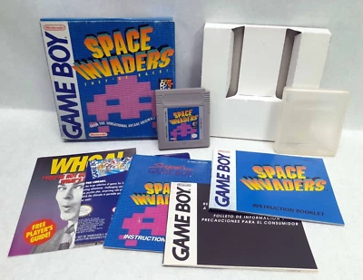 Nintendo Game Boy SPACE INVADERS Complete w/ Game, Inserts, Case, Manuals & Box - Image 1 of 4