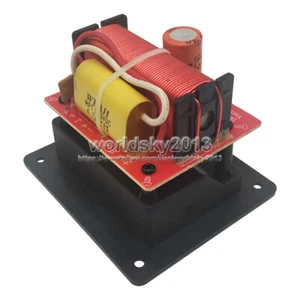 2pcs 100W 2 Way Speaker Frequency Divider Crossover Filter with Junction Box - Picture 1 of 7