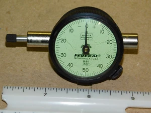 FEDERAL Dial Indicator Miracle Movement- No. B81 - .001" Graduations Work Good - Picture 1 of 9