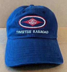 Baseballmütze Kappe Tweetsie Eisenbahn marineblau verstellbarer Gürtel 100 % Baumwolle Souvenir - Bild 1 von 7