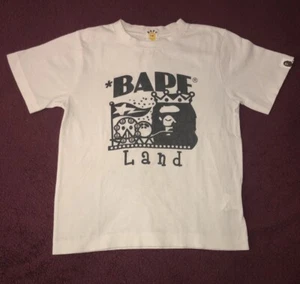 Bape Kids Tee Shirt Bape Land Size 120 - Picture 1 of 10