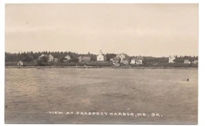 RPPC Prospect Harbor, Maine - Echtfoto Postkarte Top Zustand - Bild 1 von 2