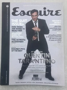 ESQUIRE MAGAZIN SEPT 2009 QUENTIN - ANZUGAUSGABE - ROSIE HUNTINGTON - FESTER RÜCKEN - Bild 1 von 1