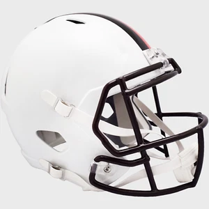 Réplica de casco de fútbol americano CLEVELAND BROWNS NFL Riddell Speed tamaño completo - Imagen 1 de 3