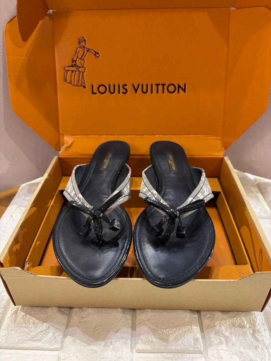 Louis Vuitton Thong Sandals for Women for sale | eBay