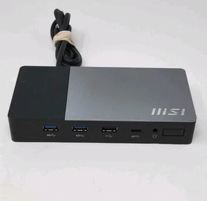 MSI MS-1P15 USB-C Docking Station Gen 2 No Adapter - Picture 1 of 2