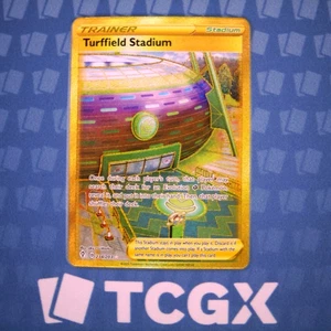 Pokemon - Turffield Stadium (Secret) - 234/203 - SWSH07: Evolving Skies - Hol NM - Picture 1 of 1