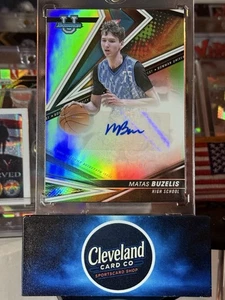 2023 BOWMAN CHROME U #BOA-MB RIFRATTORE AUTOGRAFO MATAS BUZELIS (RC/AU) - Foto 1 di 3