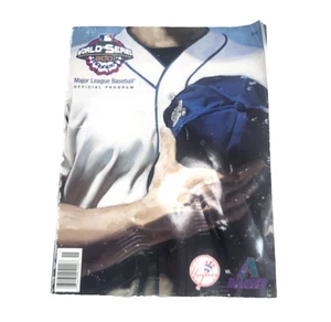 2001 World Series Official Program New York Yankees vs Arizona Diamondbacks MLB - Picture 1 of 8