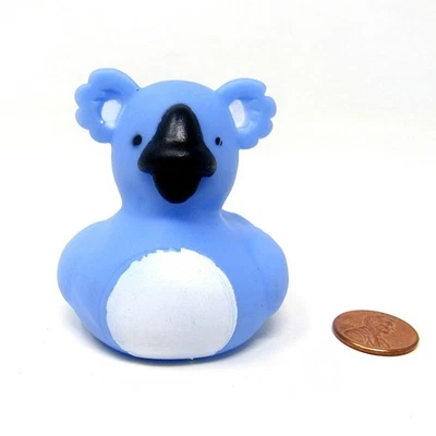 Australian Koala Bear Rubber Duck 2"  Squirter Ducky Spa Bath Toy US Seller cffs - Image 1 of 4