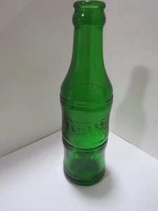 Bamboo Pale Ale Empty 6 oz Soda Bottle Rare Green Glass 1927 Patent Date - Picture 1 of 11