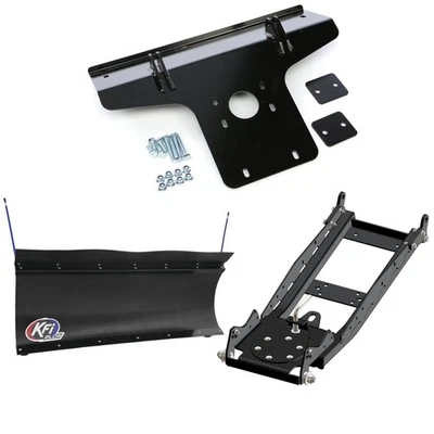 KFI Plow Kit For Kawasaki Mule PROFXR KAF820 2018-2023 With 60" Pro-Poly Blade - Image 1 of 3