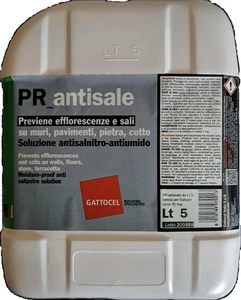 GATTOCEL PR-antisale LIQUIDO ANTISALNITRO ANTIUMIDO PER MURI E PAVIMENTI - Foto 1 di 5