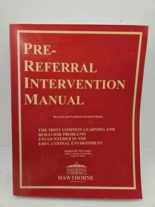 Pre-Referral Intervention Manual 2nd Ed. McCarney Hawthorne Hawthorne Taschenbuch - Bild 1 von 7
