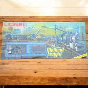 Vintage 1985 Lionel Midland Freight Train Set In Original Box O27 Guage - Picture 1 of 9