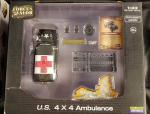 Unimax Forces of Valor 1/32 WWII US Dodge 4x4 Ambulance Enthusiast edition 80086 - Picture 1 of 1