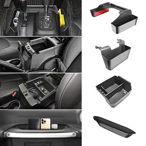 4PCS Center Console Organizers Accessories Compatible for Jeep Wrangler JK/JK... - Picture 1 of 8